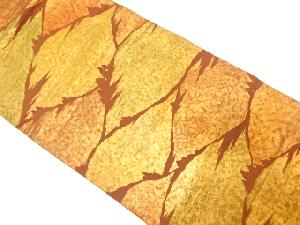 抽象模様織り出し　名古屋帯